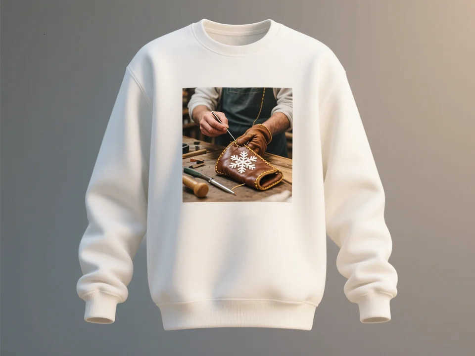 Sanrio Christmas Design 3D Crewneck Sweatshirt for Men Soft Warm Winter Pullover Holiday Themed Graphic Apparel Cozy Seasonal Wear L251028