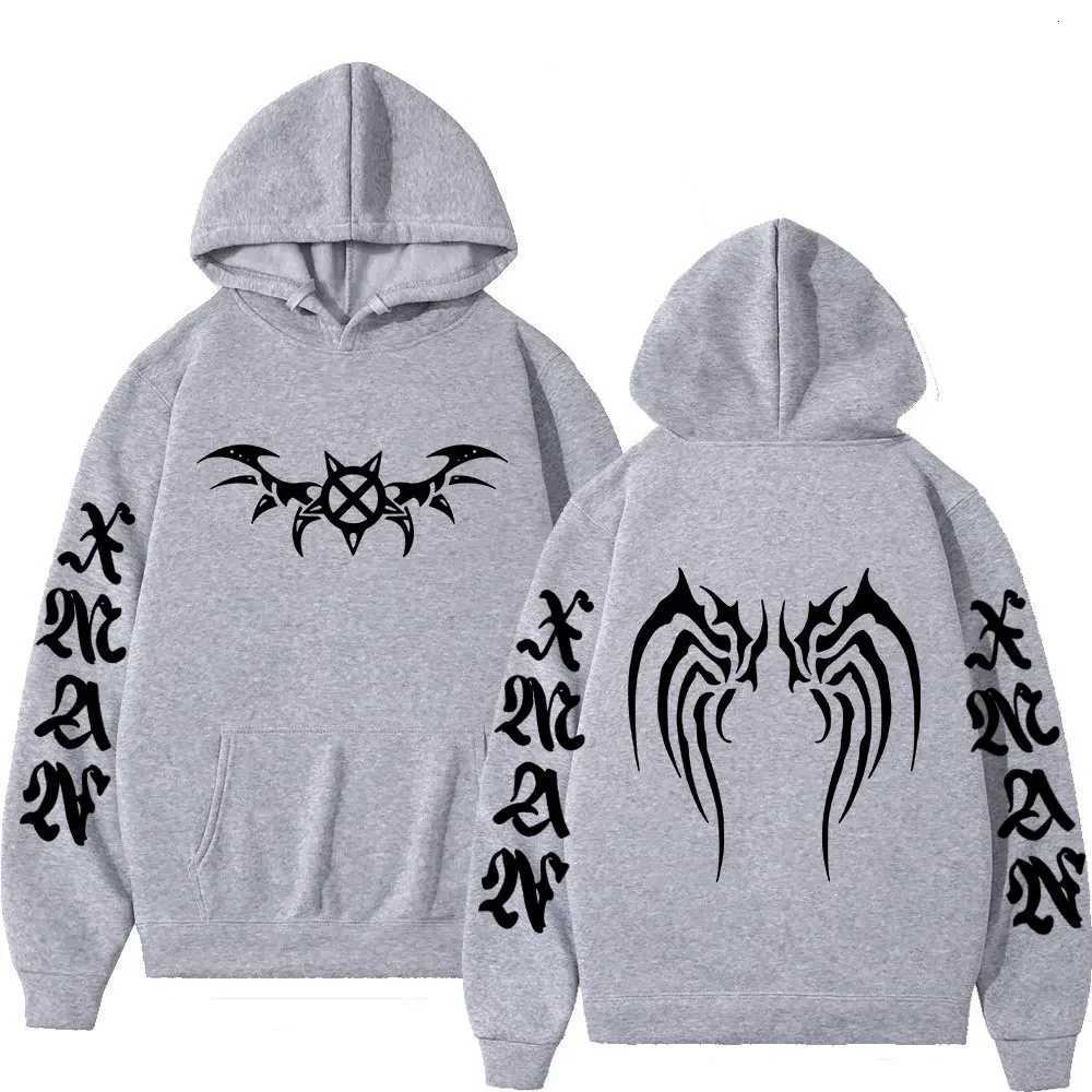 Rapper Ken Carson X Wing Hoodies Men Women Clothing Fashion Hooded Sweatshirts Casual Oversized Long Sleeve Pullovers StreetwearXJ251028