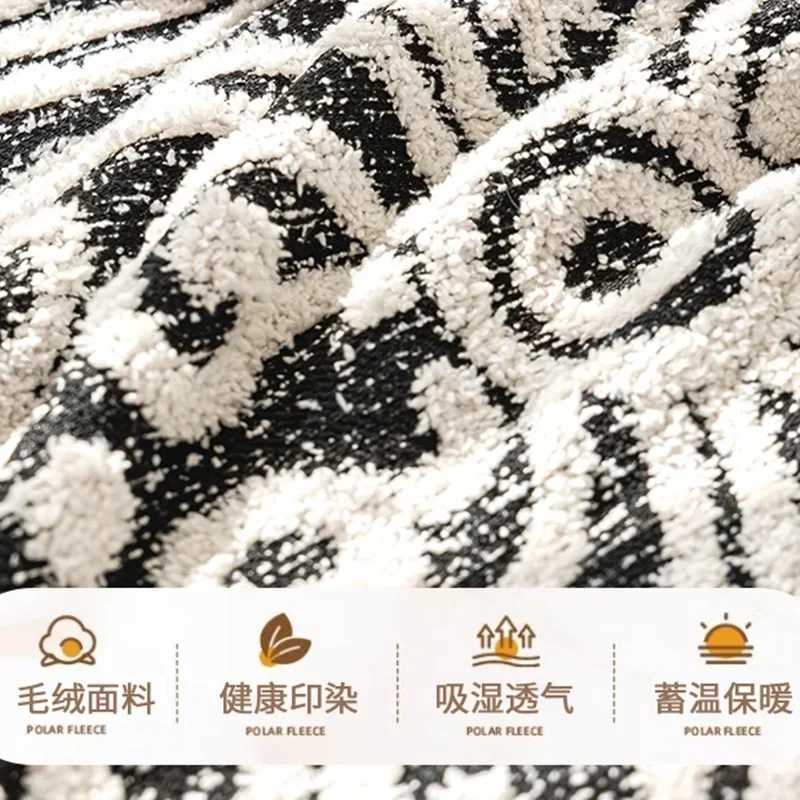 Thick Plush Sofa Blanket Multipurpose Furniture Cover Durable Fabric Dustproof Antiscratch Home Living Room Decor C251028