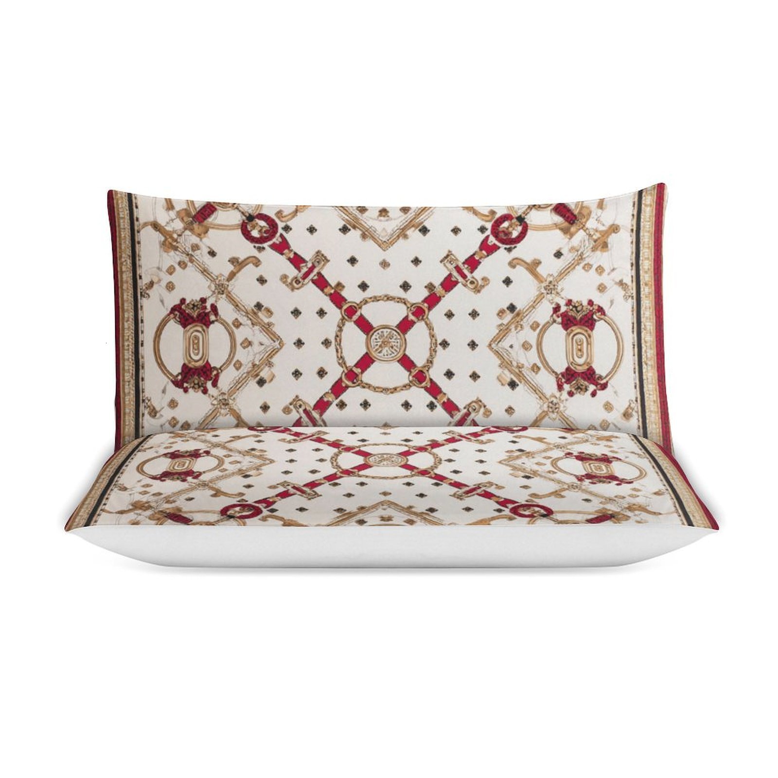 Custom Bedding Set Luxury Designer H Printing Horse Printing Quilt Cover Pillowcase 3Pcs set Pure Cotton Comfortable Bedding Set Bedroom Decoration H1