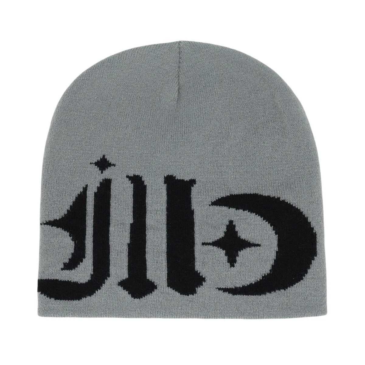 2025 New Autumn Winter Keep Warm Skiing Cap Letter Pattern Beanies for Wen Men Hip Hop Y2K Sklies Knitted Hat Ear Protection X2510281