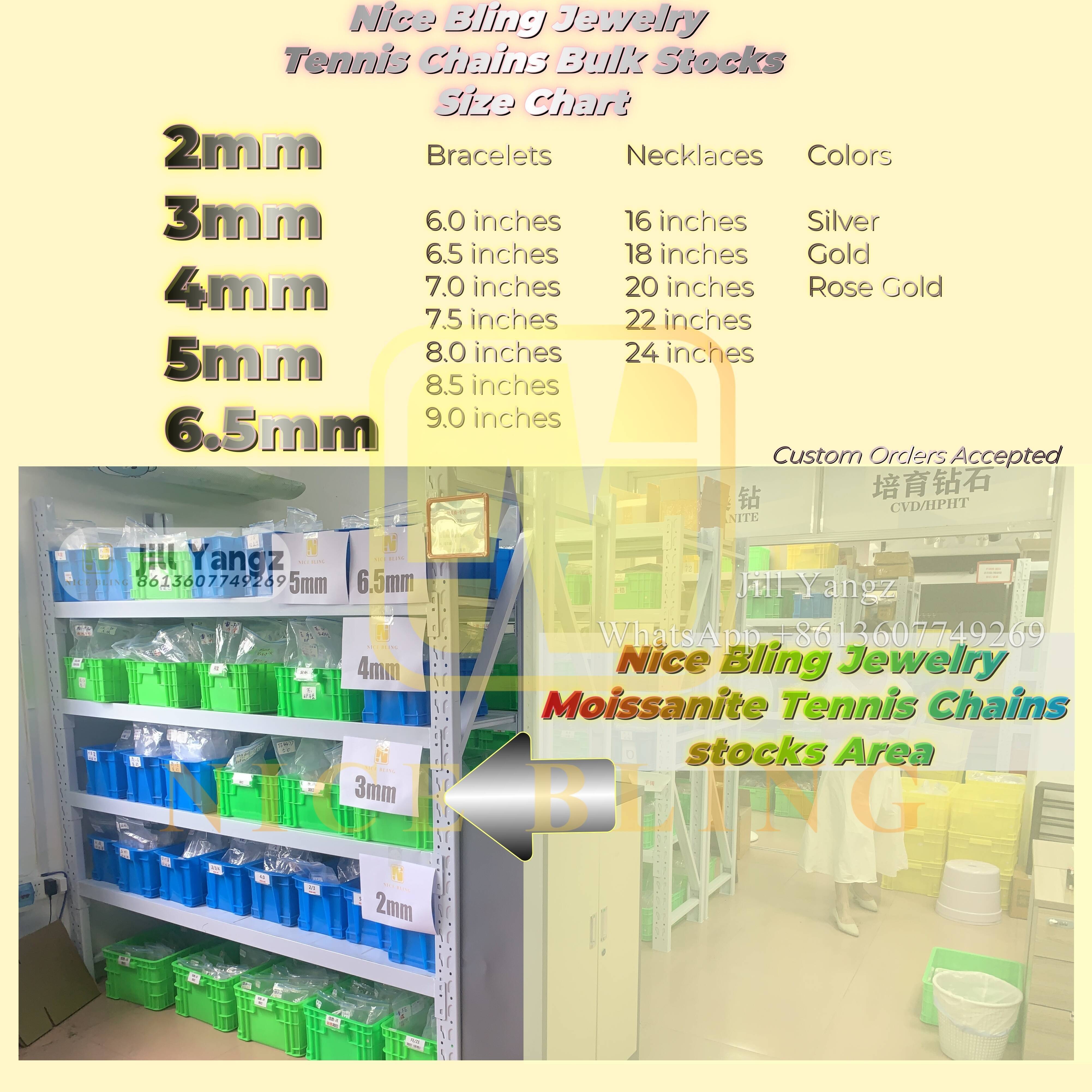 CRAZY FLASHY Factory Bulk Stocks Moissanite Tennis Necklace Bracelet CHEAPEST in HISTORY Hip Hop Jewelry Tennis Chain