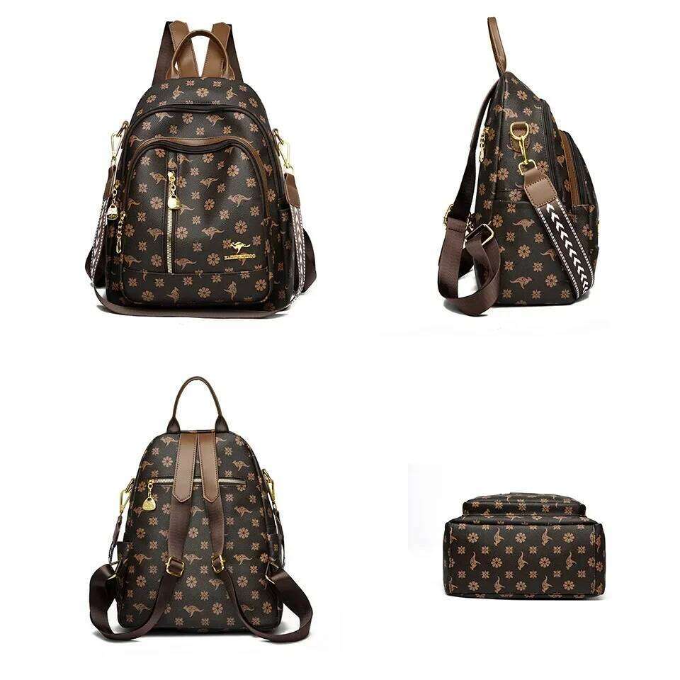 Designer Bags New Classical Fashion High Quality Soft Leather Travel Backpack Women Large Capacity Shoulder Bags School Bag Backpacks Hot Selling