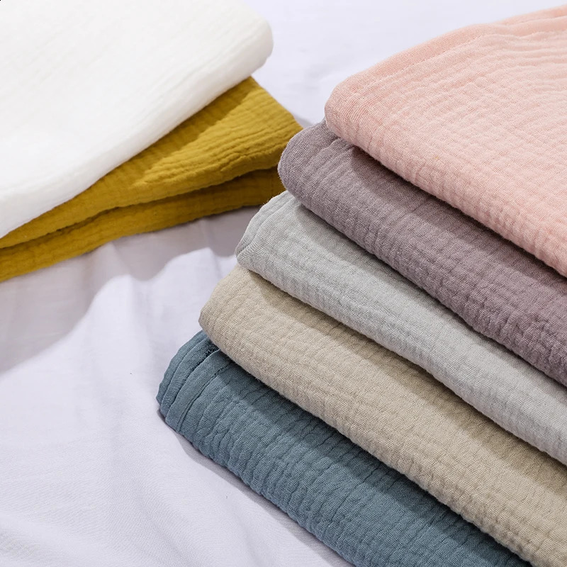 Simple Baby Bath Swaddle Wrap 100 Cotton born Receiving Blanket Infants Soild Sleeping Quit Bed Cover Blankets 251027