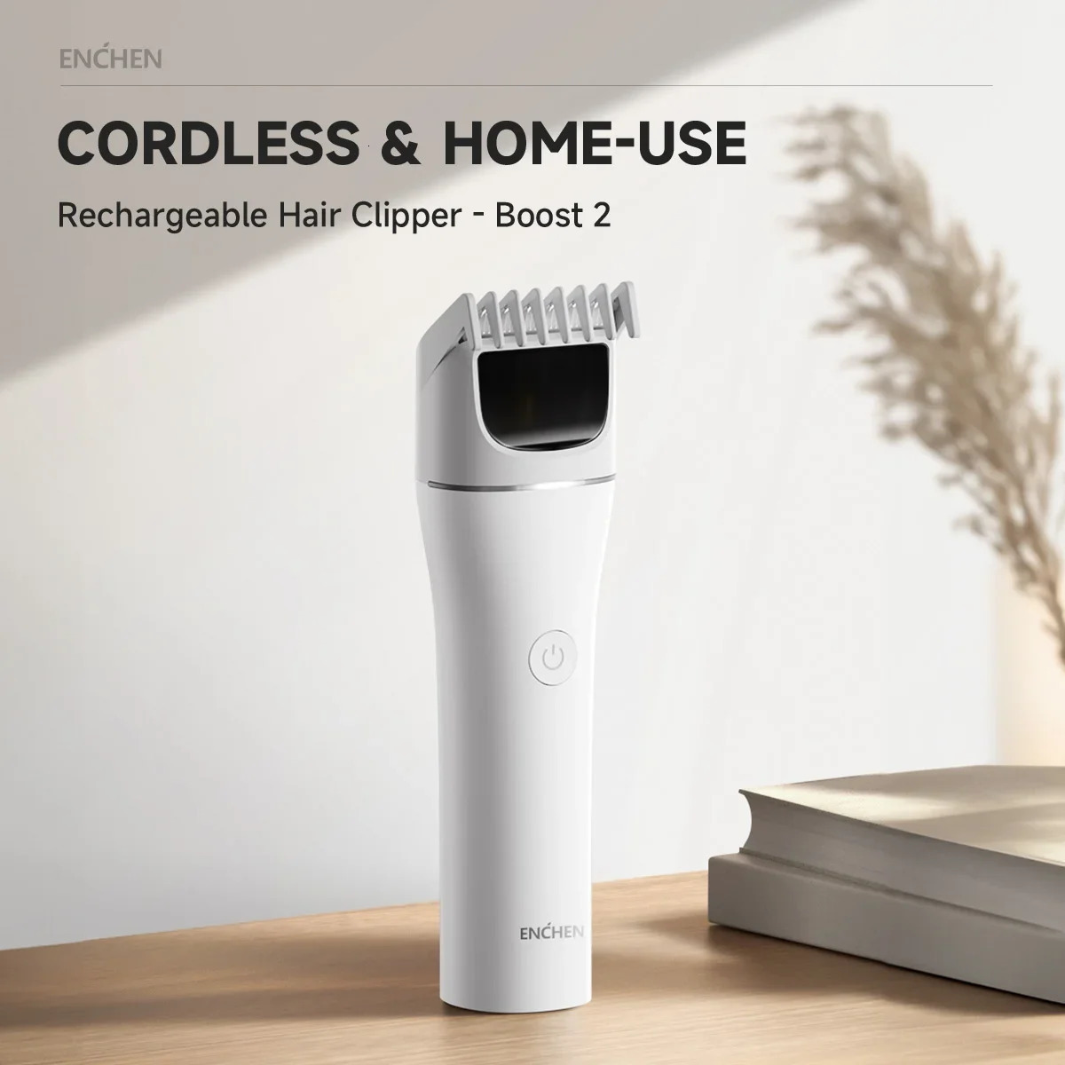 ENCHEN Clipper Hair Cutting Machine Beard Shaver Cordless Adjustable Body Trimmer for Men Travel Lock Boost 2 251022 C260312