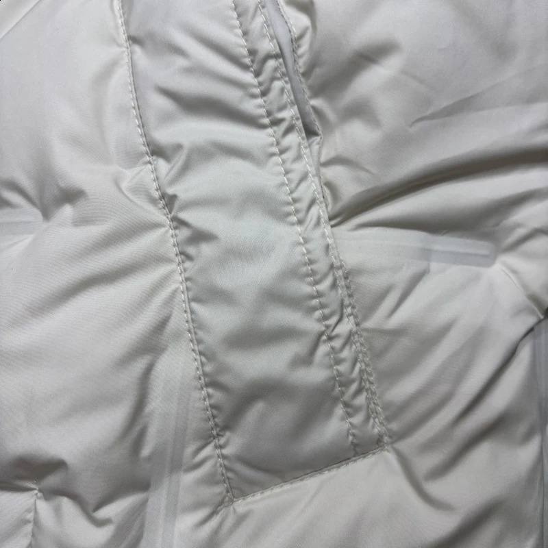 Autumn Winter Hooded Knitted Splicing Down Vest Women White Duck Down Sleeveless Warm Vest Tops Female Zipper Waistcoat Outwears 251027