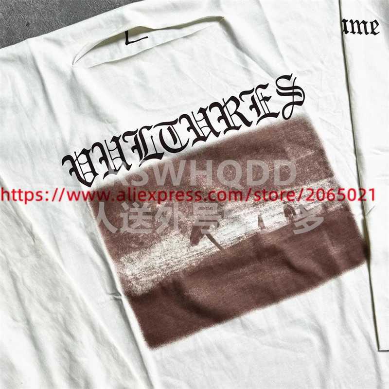 Long Slved Vultures YZY TShirt Men Women 11 Best Quty Digital Printing Oversized T Shirts X251028