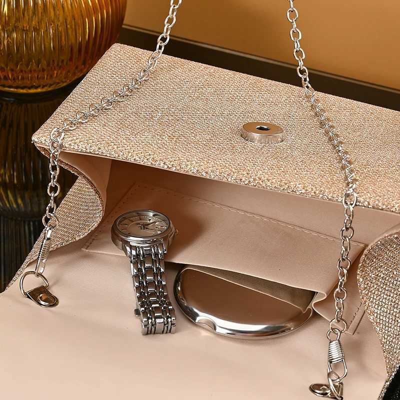 Fashionable diamondencrusted square dinner handbag banquet bag evening dress bag socialite cheongsam clutch bag H251027