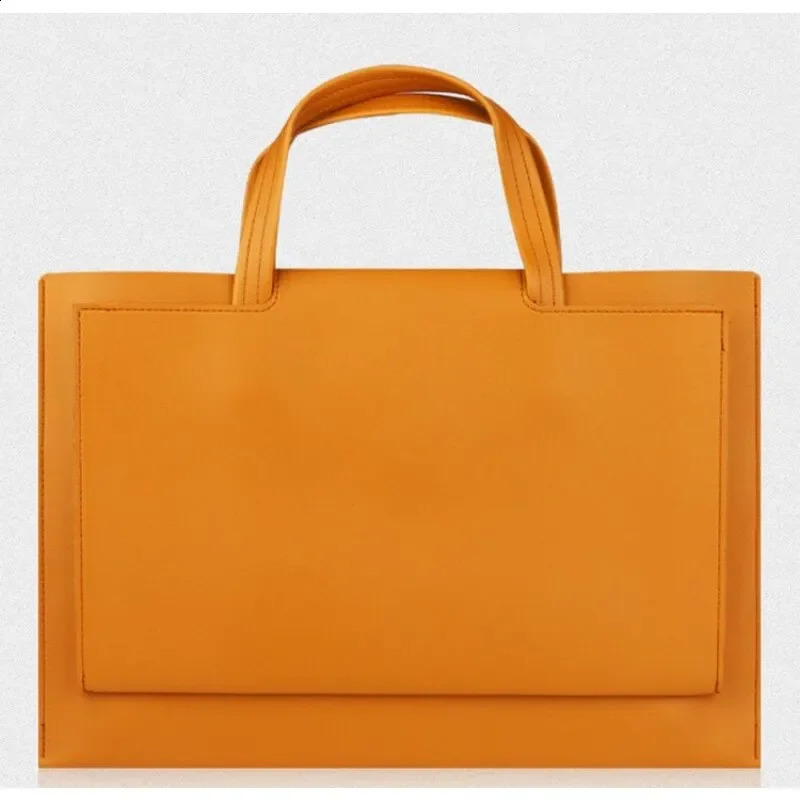 Waterproof Portable Laptop SlEEve PU Leather Envelope Clutch Briefcase for Women Men for Matebook 251028