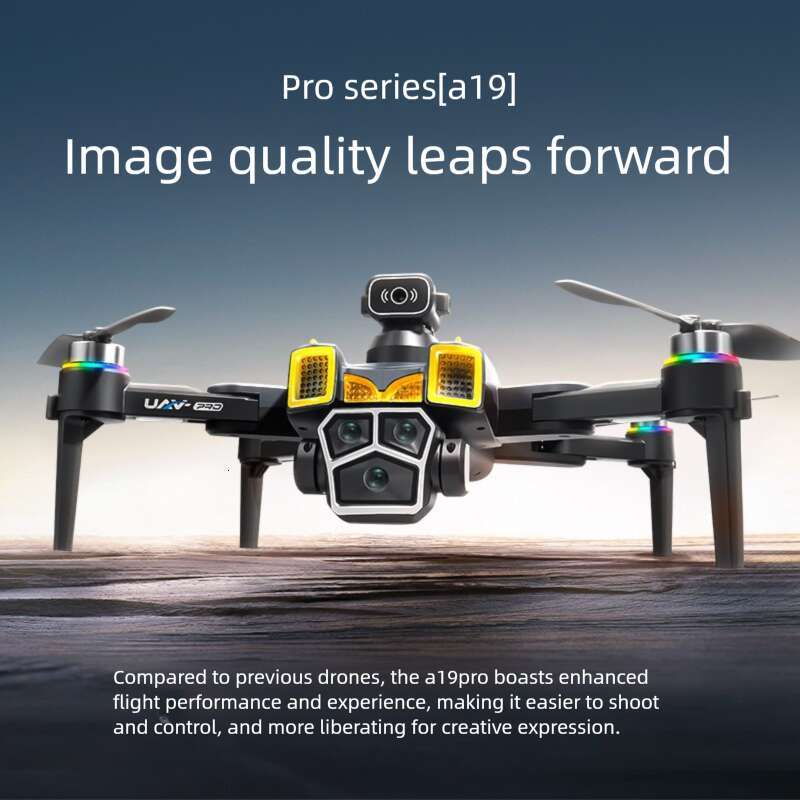 New A Brushless Inch Drone With Screen HD Aerial Photography Quadcopter Obstacle Avoidance Remote Control Airplane