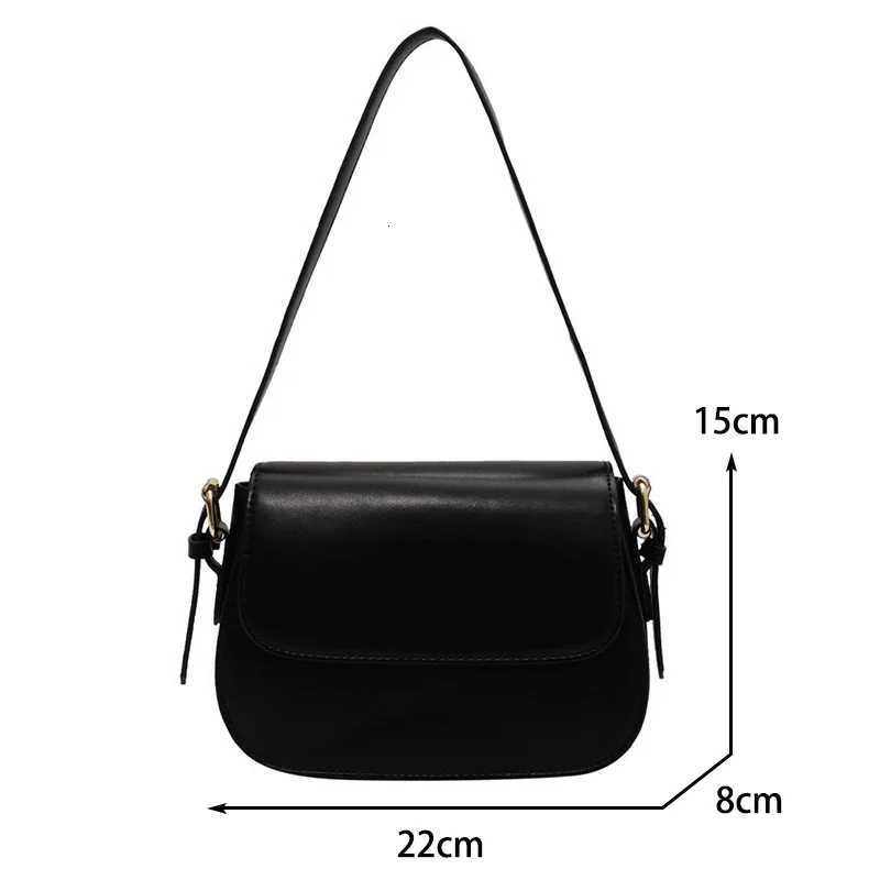 Advanced Texture Retro Small Saddle Bag Women 2025 New Popular AllMatch Messenger Bag Fashion Underarm Bags Square Sling BagW251028