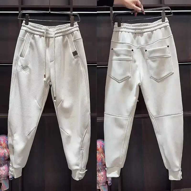 Wide Pants Man Jogger Men Clothing Mens Autumn Clothes Trousers Running Gym Sport Big Size Sweatpants 251027