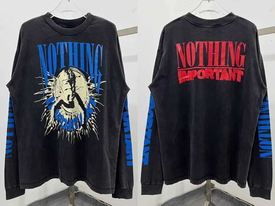 Saint 25AW SS Long Slves Tshirt Men Women High Quty Heavy FabricUnisex Tops T Shirt X251028