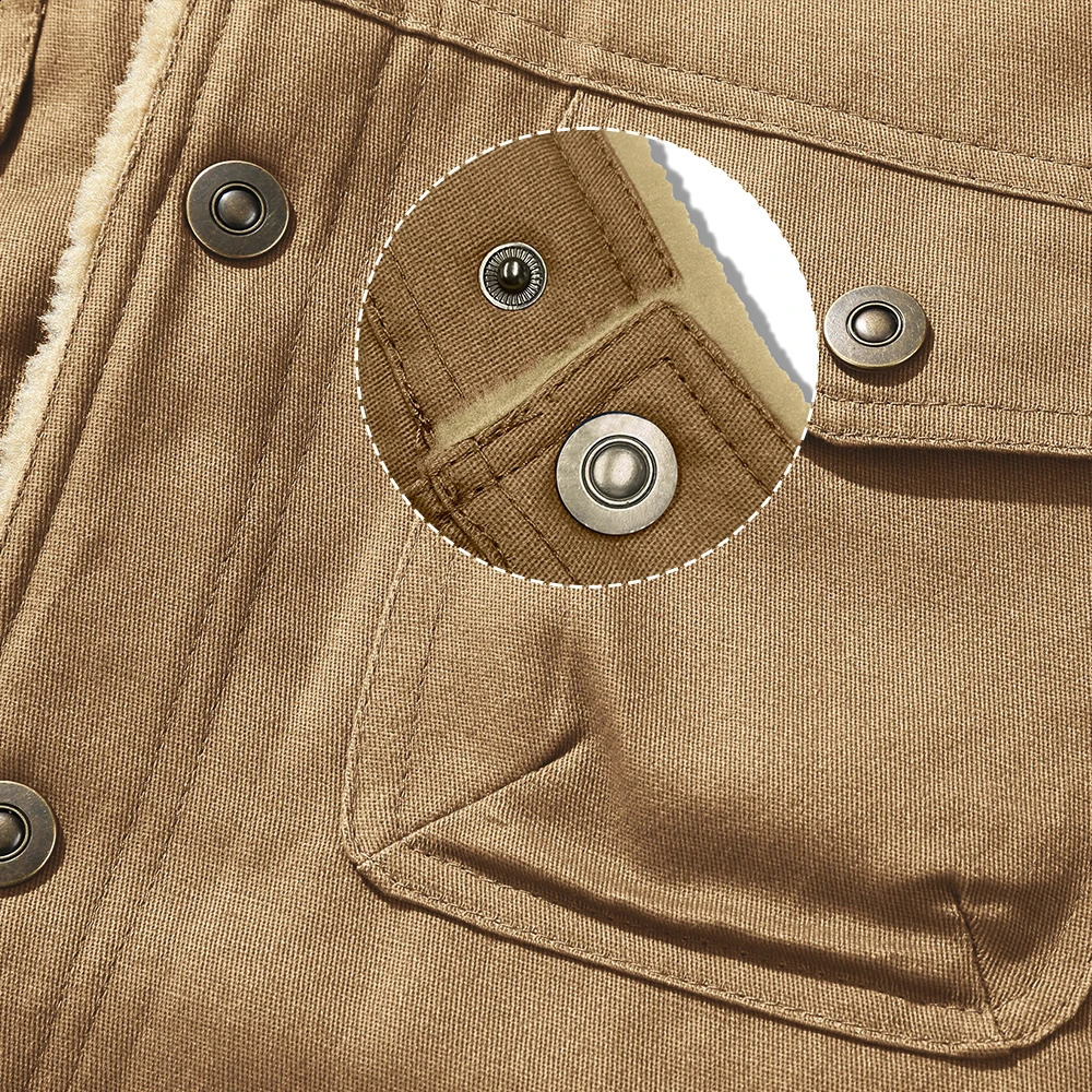 Mens Jackets Winter Warm Waterproof Fleece Lined High Quality Multicolor Coat Comfortable Casual Outerwear US Size 251027