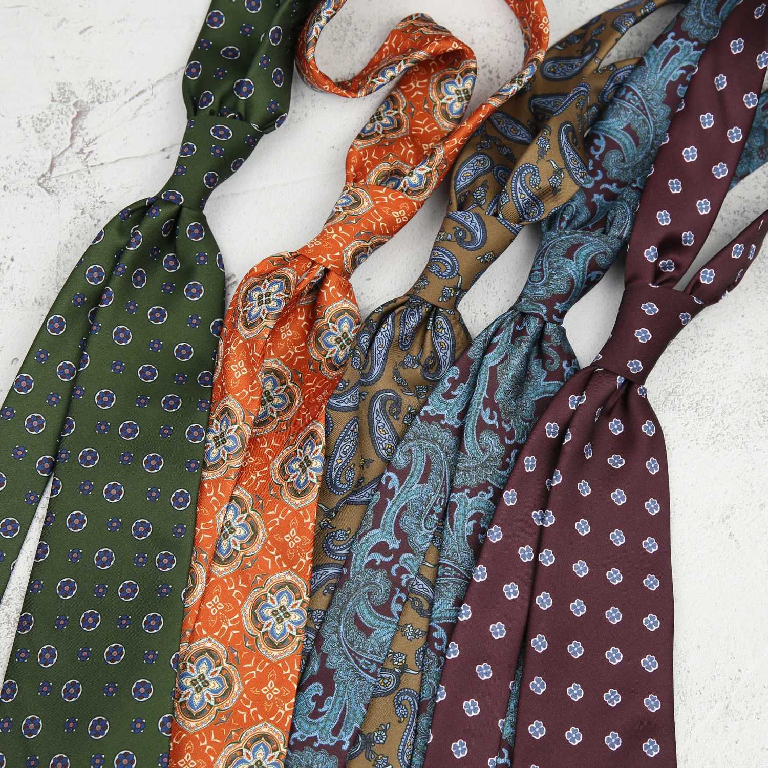 Fashion Neckties for Mens Suits Polyester Floral Pattern Groomsman Jacquard Neck Tie Male Formal Business Women TiesW251028