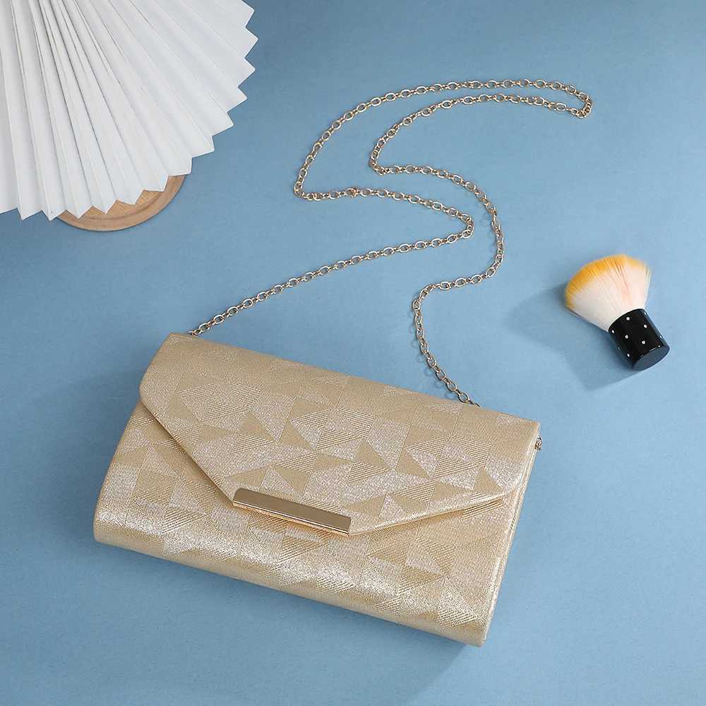 Womens Sparkling Evening Clutch Purse Shoulder Envelope Crossbody Handbag for Wedding Party Fashionable Glittering Bag H2510271