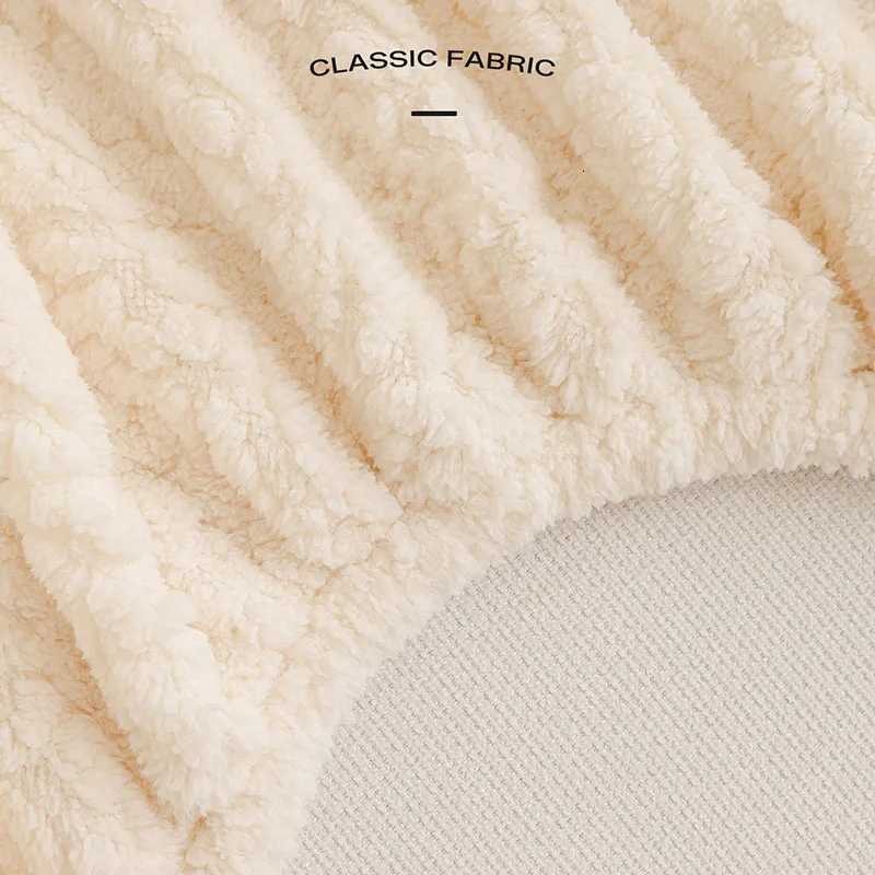 High Elasticity Soft Plush Sofa Cover All Inclusive Autumn Winter Anti Slip Couch Slipcover Comfort Solid Home Accessories C251028