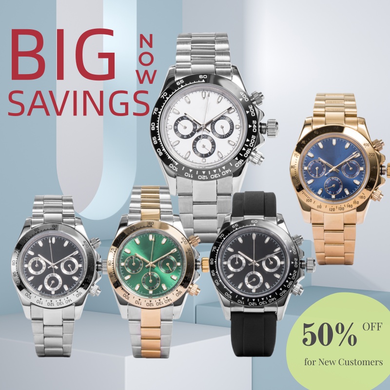 watches luxe mans automatic watches 5ATM waterproof Wristwatch AAAAwatches AAA