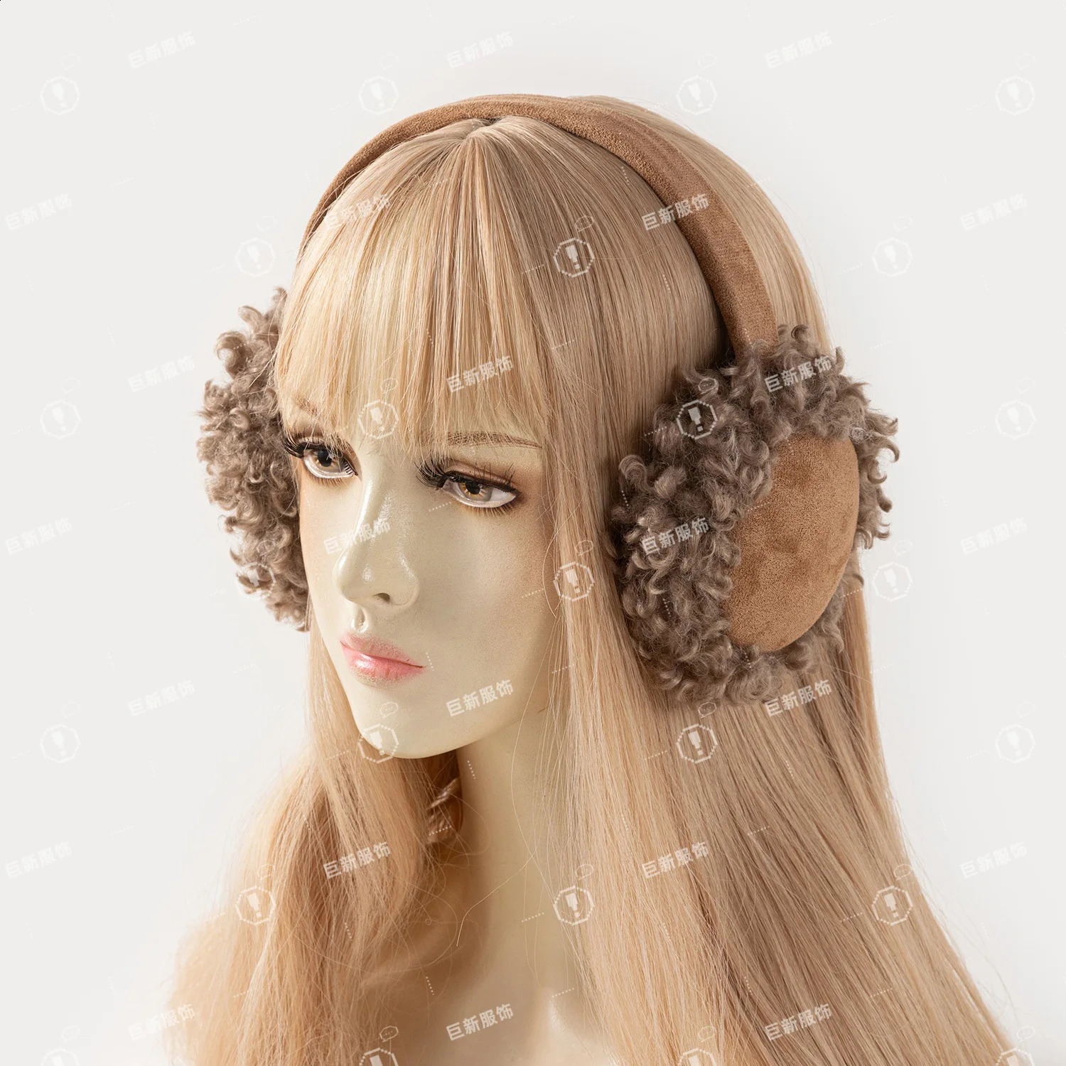 Warm Suede Earmuffs Solid Color Outdoor Cycling Anti Cold Wind Earmuffs Antifreeze Earmuffs Ear Muffs Girls Kids 4e011 251027