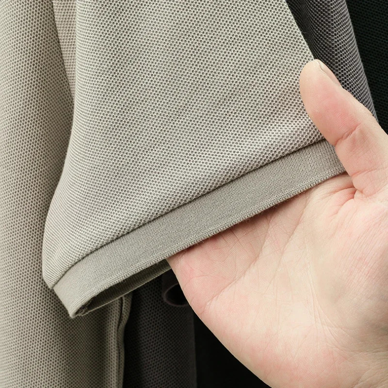 Mens 100 Cotton Polo Shirt Summer Casual Breathable Tee19 ColorsIdeal for Golf and SportsBusiness CasualSilkLike Finish 251020