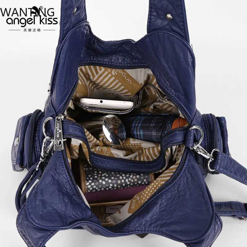 Women Fashion Handbags Women Shoulder Bags PU Leather Handbag Female Satchel Bigcapacity Shoulder Purse Bag Bolsa FemininaW251028