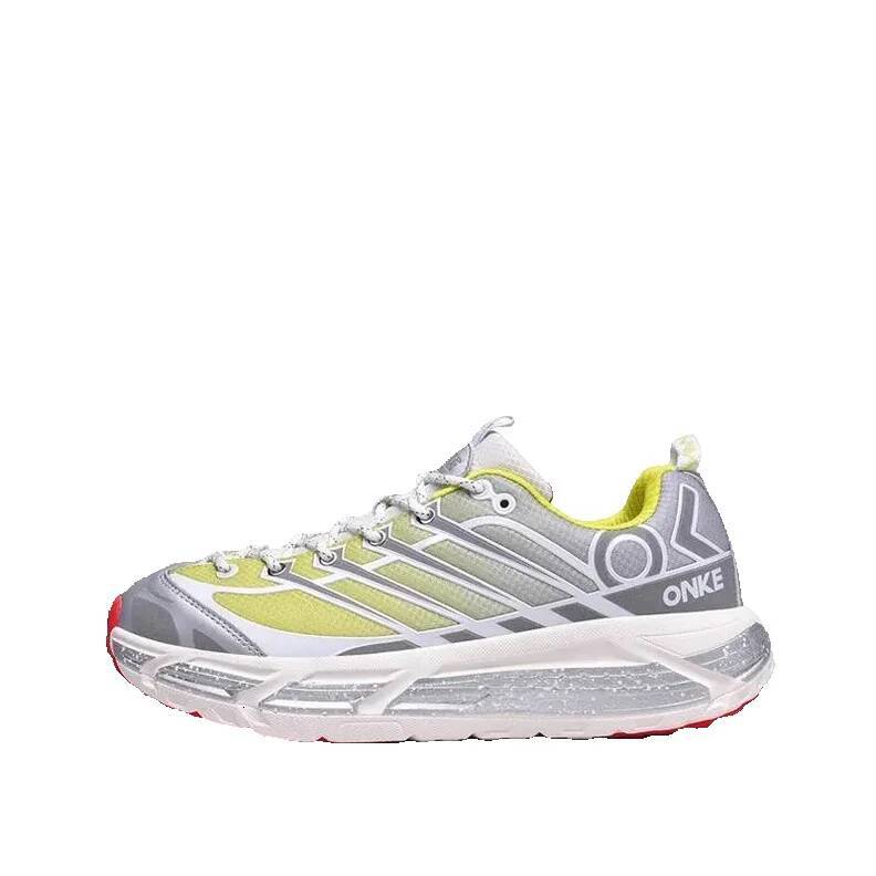 ONKE Women's Shoes Autumn Lightweight Mesh Breathable Running Shoes Men's New Shock Absorption Anti-Slip Wear-Resistant Sports Shoes Women&#