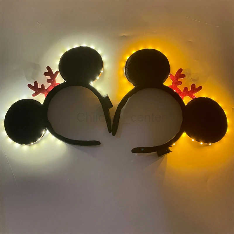 Disney Christmas Cute Character Glow-in-the-Dark Headwear with Lights: Perfect Accessory for Festive Celebrations designer H251119