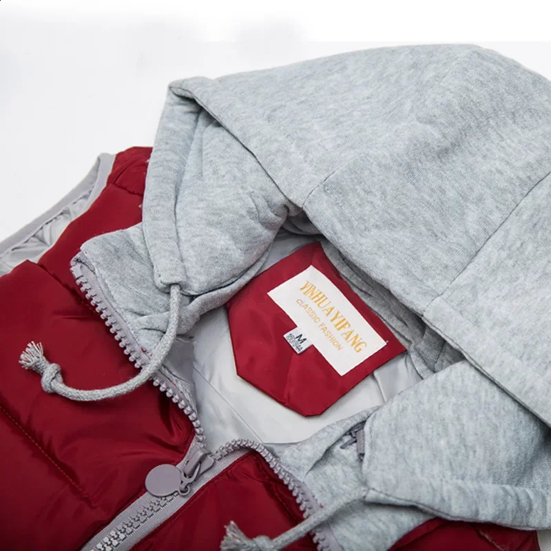 2025 Winter Down Vests Women Sleeveless Hooded Coats Thicken Warm Zipper Vest Lady Casual Slim Jackets Waistcoat Outerwear 251027