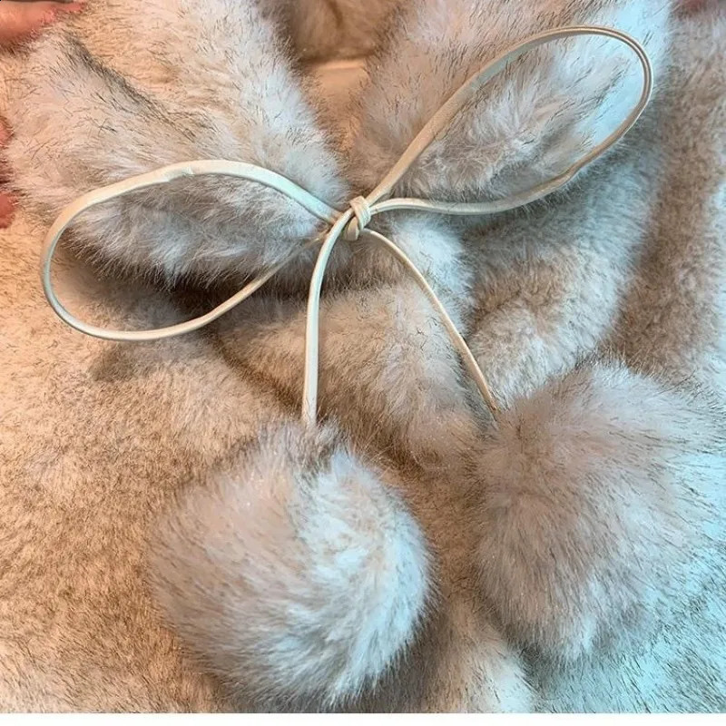 Baby Girls Winter Coat Kids Clothing Childrens Plush Thick Fur Jacket for Warmth 0 2 4 6 8Y 251023