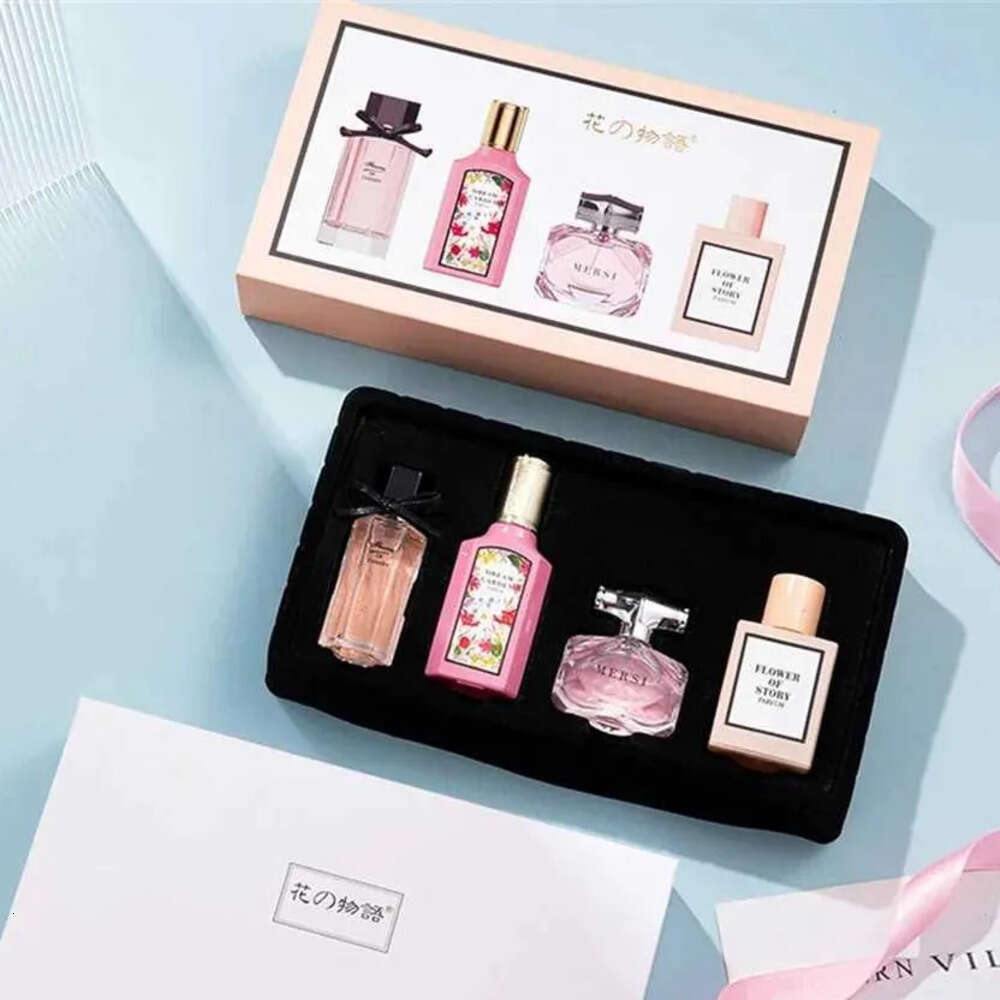 Designer Perfume Women Perfume Set Ml Perfumes Mujer Originales EDP Pcs Floral Scent Long Lasting Charming Lady Fragrance Best Gift Birthday Christmas Hot