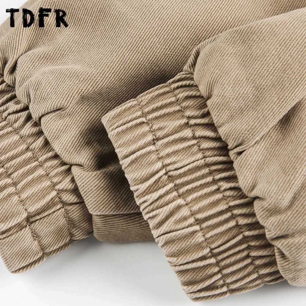 Pocket Cargo Jacket Mens Zipper Decoration Autumn Retro Casual Stand Collar Long Sleeve Spliced Outerwear Man J251028