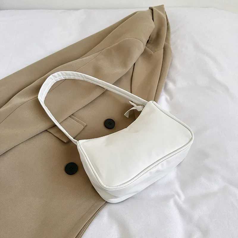 Fashion PU Leather Shoulder Bag Simple Candy Color Underarm Bag Handbag Large Capacity Tote Bag for Women GirlsW251028