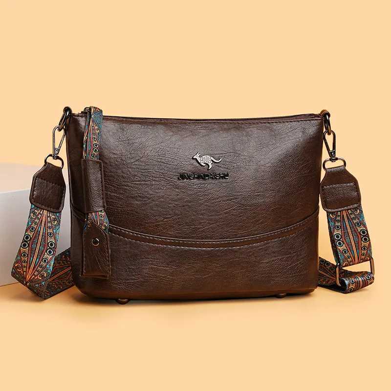 Retro Womens Tote Bag Elegant Purse with Adjustable CrossbodyShoulder Strap Versatile Handbag for Work Travel Everyday UseT251028