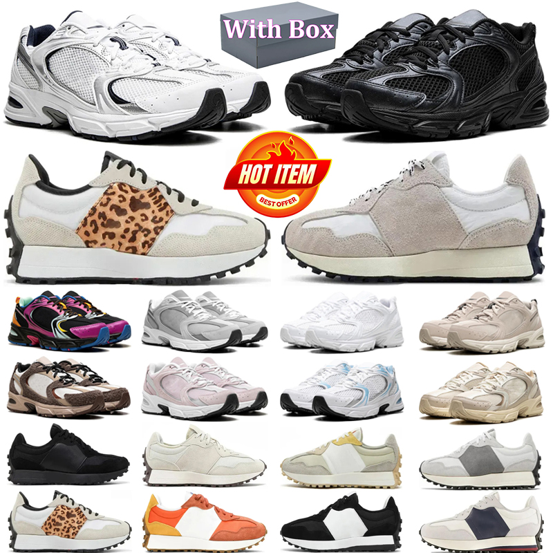 Free shipping with box designer outdoor shoes mens trainer woman sneakers Triple White black leather Breathable Walking sport chaussures shoe