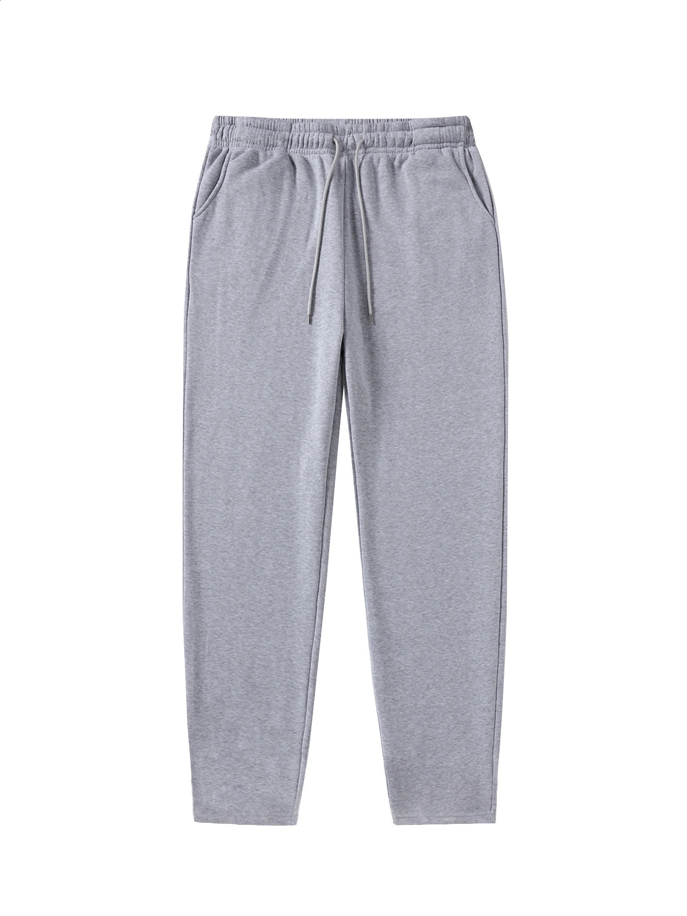 Mens Daily Casual Sweatpants High Quality Autumn Solid Color Trousers Outdoor Sports Jogger Long Pants Loose Male Running Wear 251027