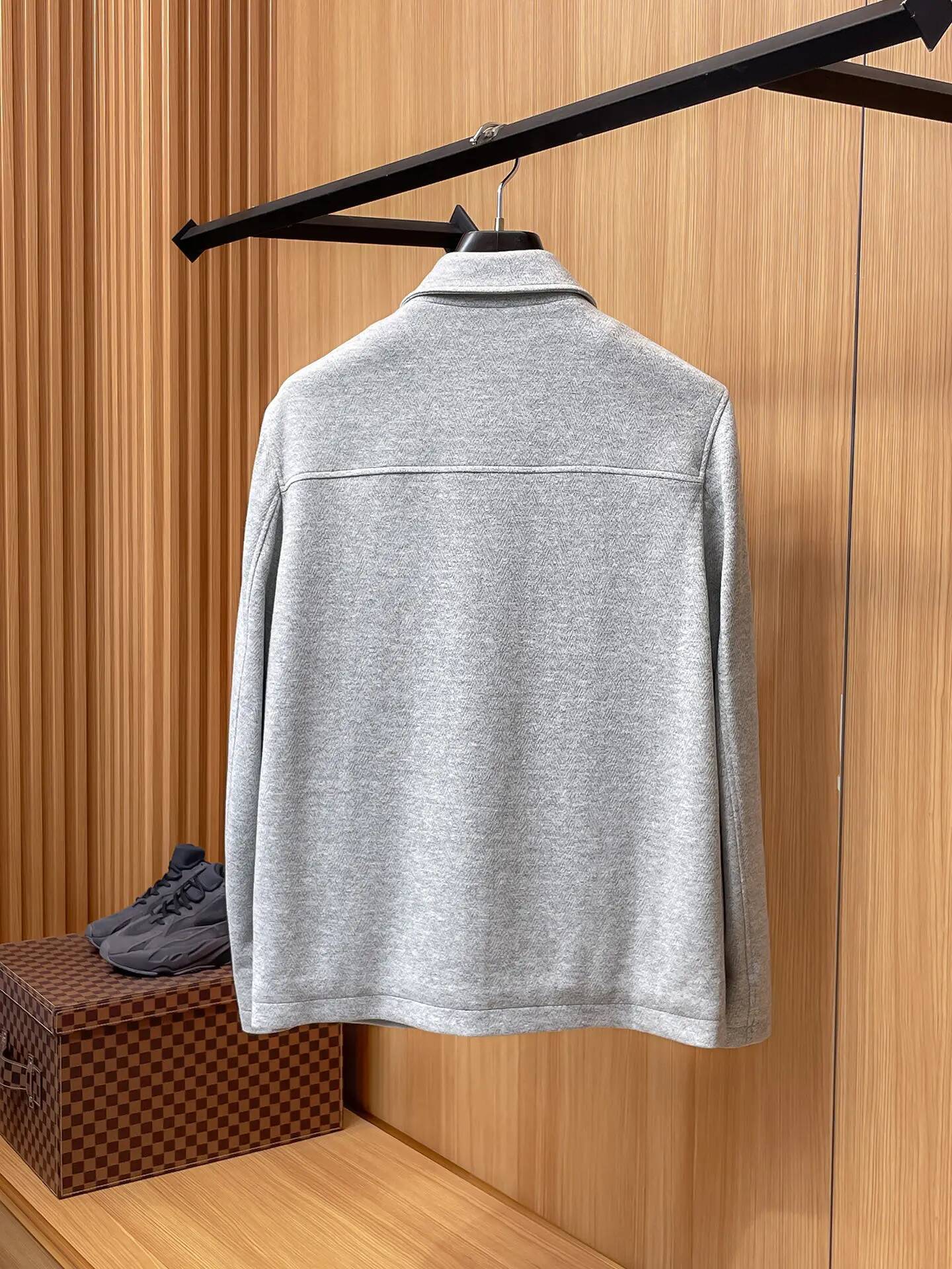 LP Italian 25Aw Old Money Wind Lapel Men's Jacket