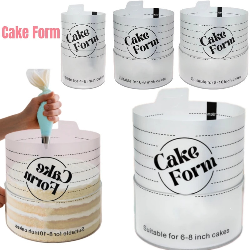 Adjustable Round Cake Ring Mold Retractable Fondant Tools Mousse Acrylic Circle Baking 251028