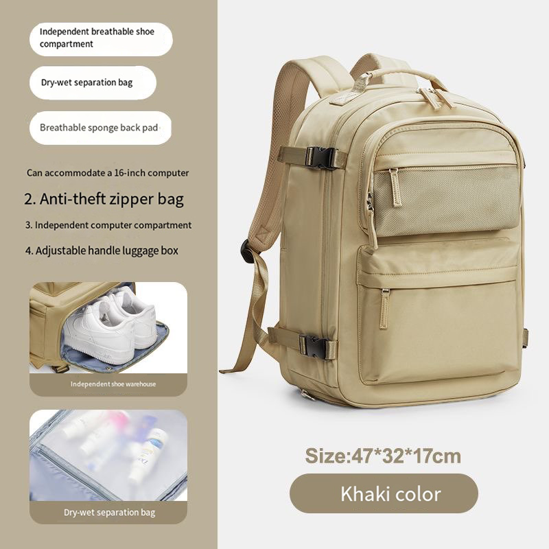 Ryanair Backpack Travel Cabin Airplane 40x20x25 Air Vacuum Compression Backpack Women Men Backpack Business Laptop Bag Handbag L250820