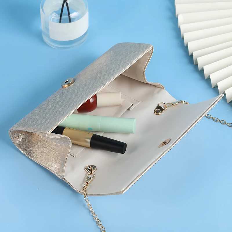 Bright Diamond Clutch Bag Dinner Party Chain Shoulder Socialite Evening Outing Mobile Phone Storage for Women H251027