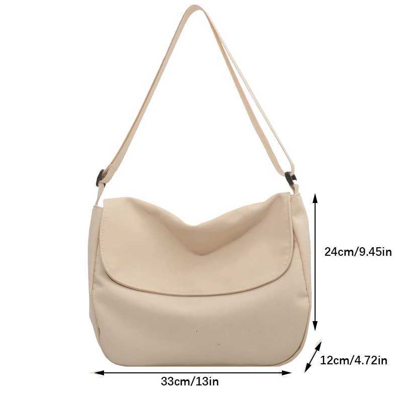 Solid Color Women Crossbody Bag Simple Ladies Shoulder Bag Waterproof Nylon WomenS Handbags Fashion Messenger Bag Women W251028