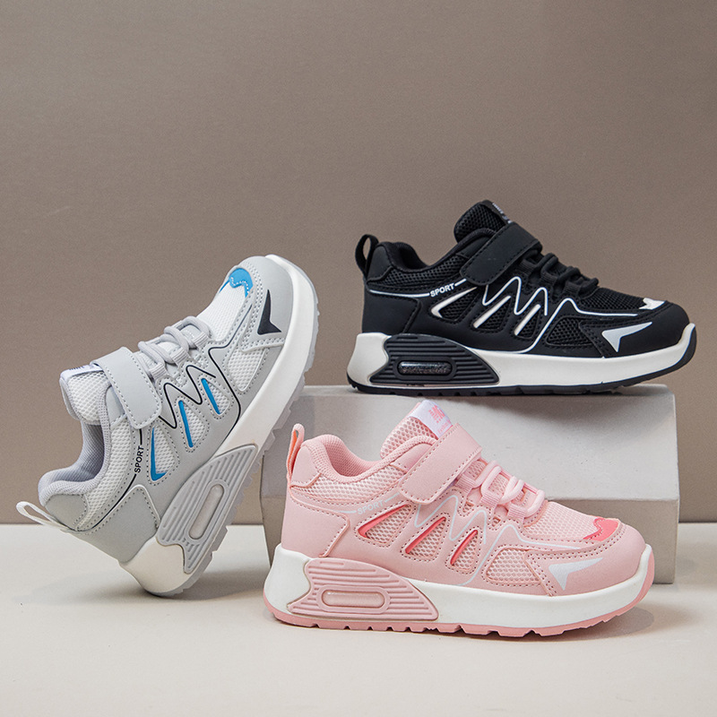 New design Shoes Children's Sports Shoes New 2025 Spring/Autumn Comfortable Children's Double Net Boys' and Girls' Fashionable Casual Shoes Free shipping