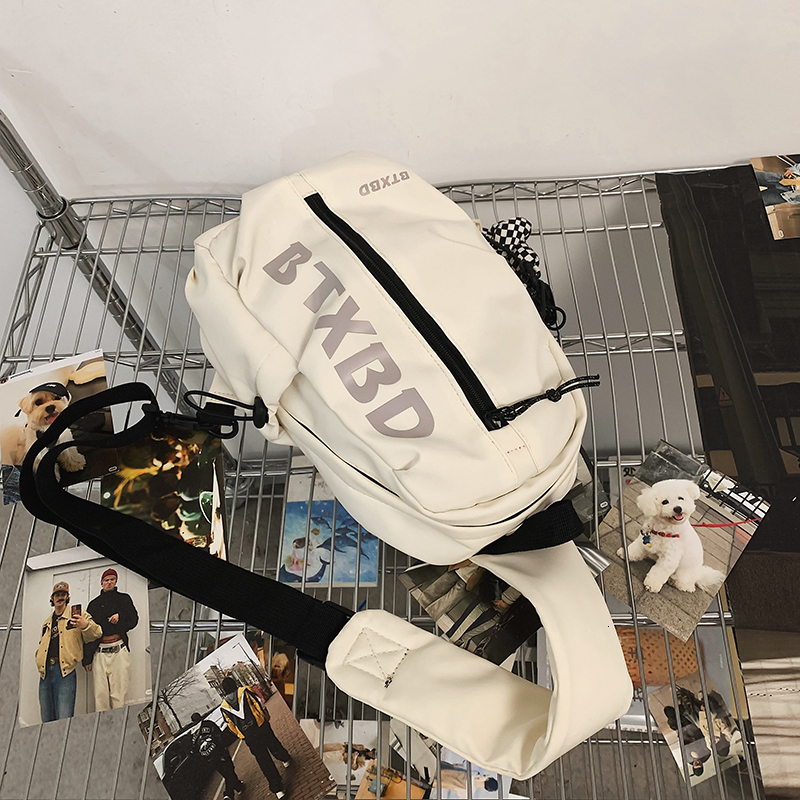 Versatile Unisex Lightweight Ins Style Casual Chest for Outdoor Travel with Unique Design Crossbody Shoulder Bag