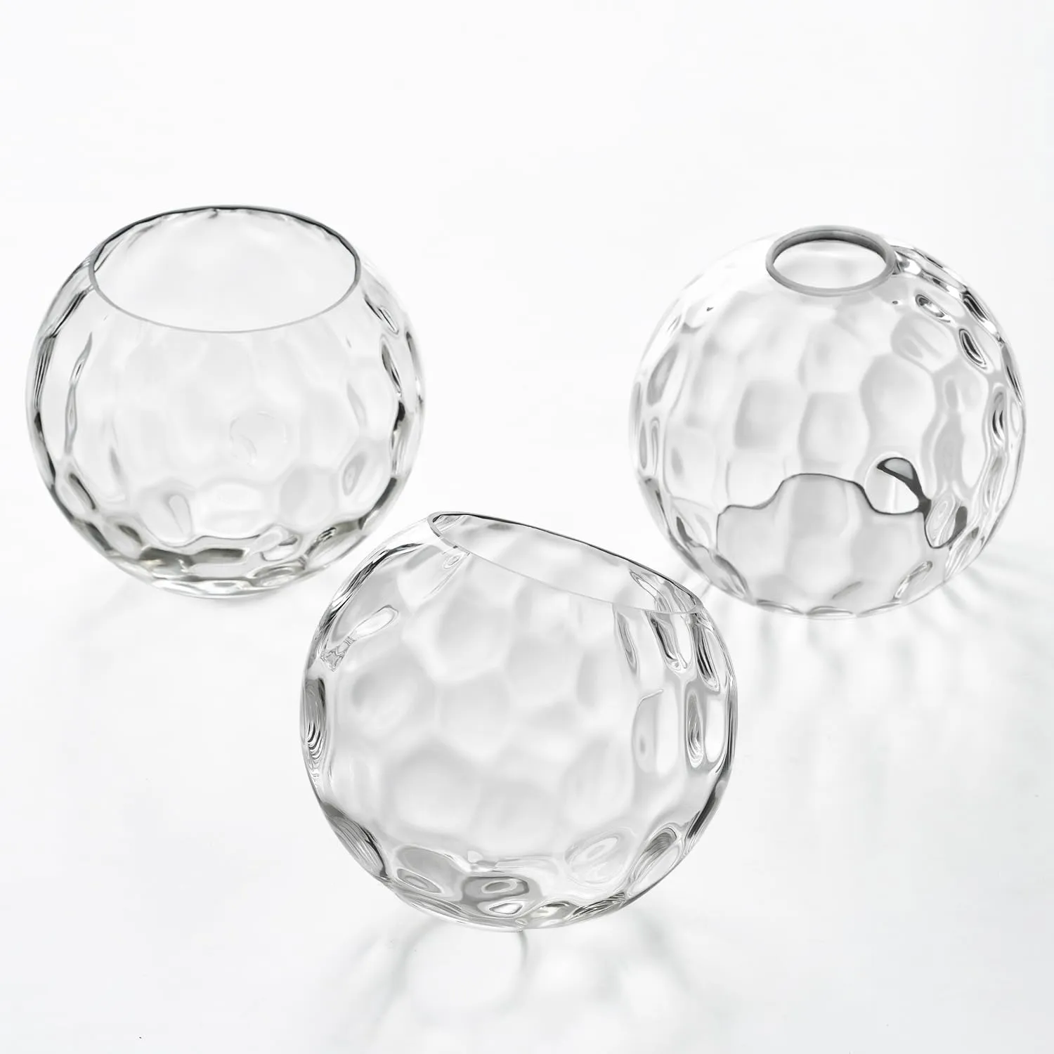 New Lamp Covers Versatile New Glass Light Fixture Cover Quick Convenient Installation Accessory Three-piece pack