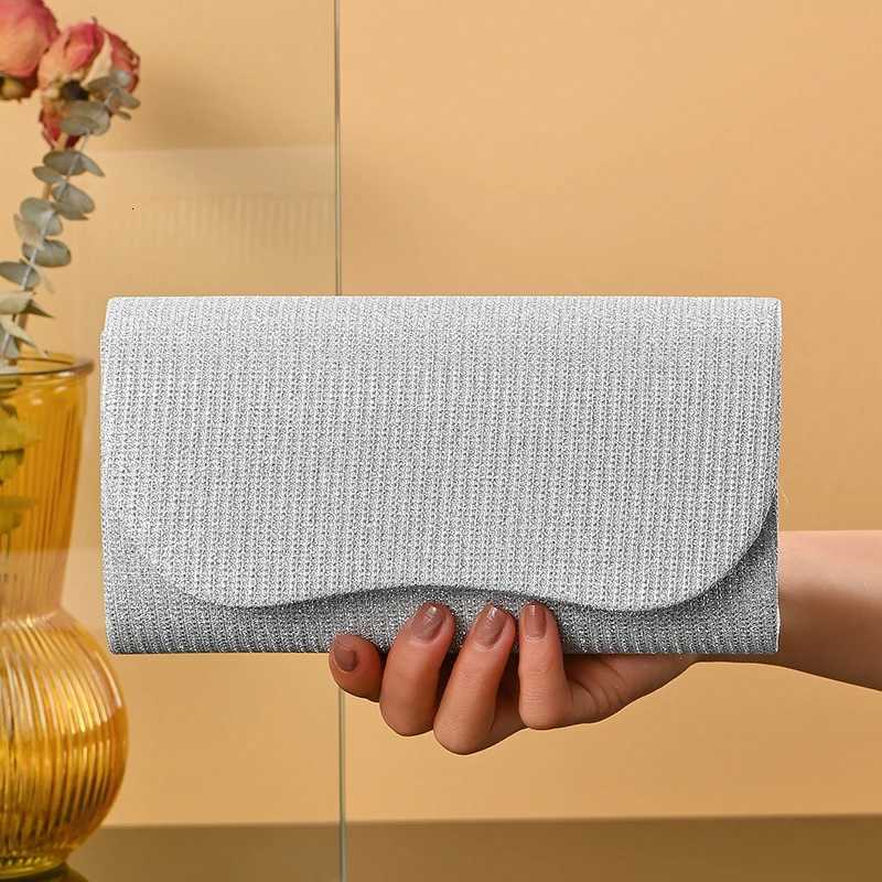 Fashion Womens Shiny Clutch Bags Designer Dinner Dress Chain Wallets Brilliant Purses Handbags H251027