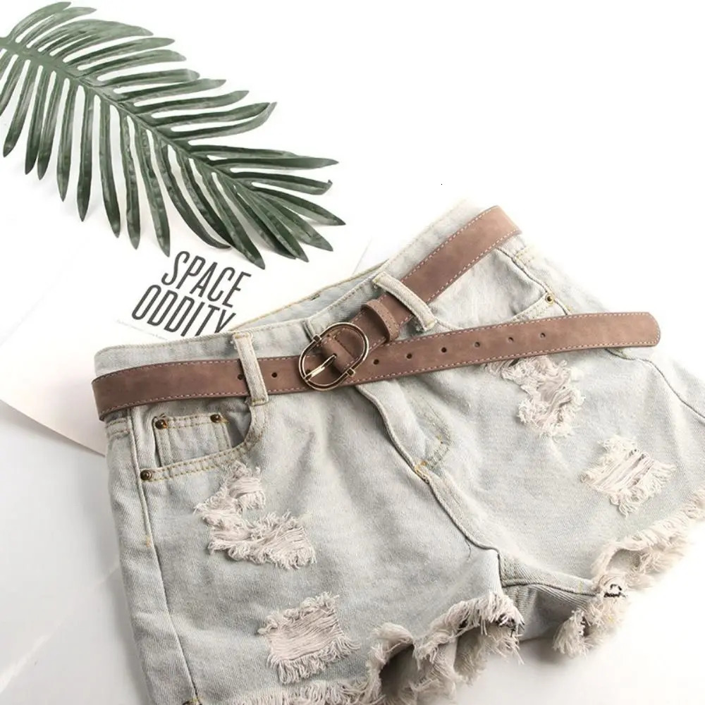 Fashion Pin buckle Suede Leather Belt Casual Business Waist Belt Retro Waistband For Women 251024