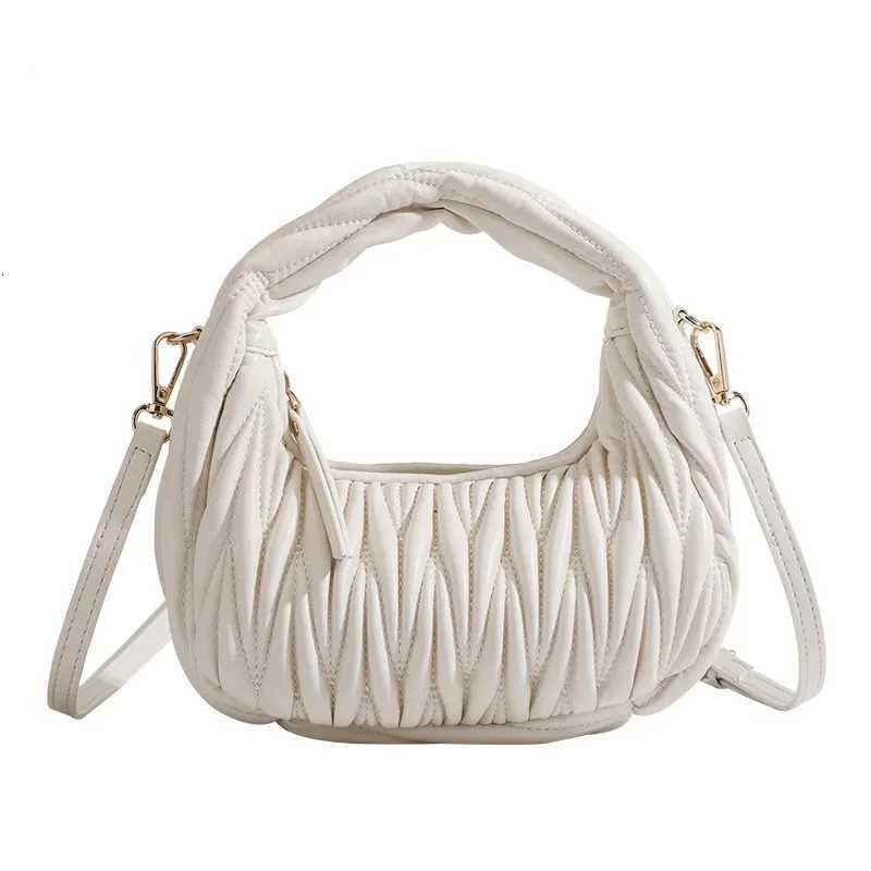 2025 New Koreanstyle Multipurpose Fashion Handbag Solid color with Small Pouch Womens Popular Shoulder Bag At The ElbowT251028