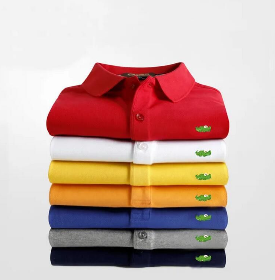 Mens Polo Shirt Designer Animal Print Tops Crocodile Embroidery Polos Shirts Summer Men Short Sleeve Oversized Size Lapel Tees S-6XL 18ss