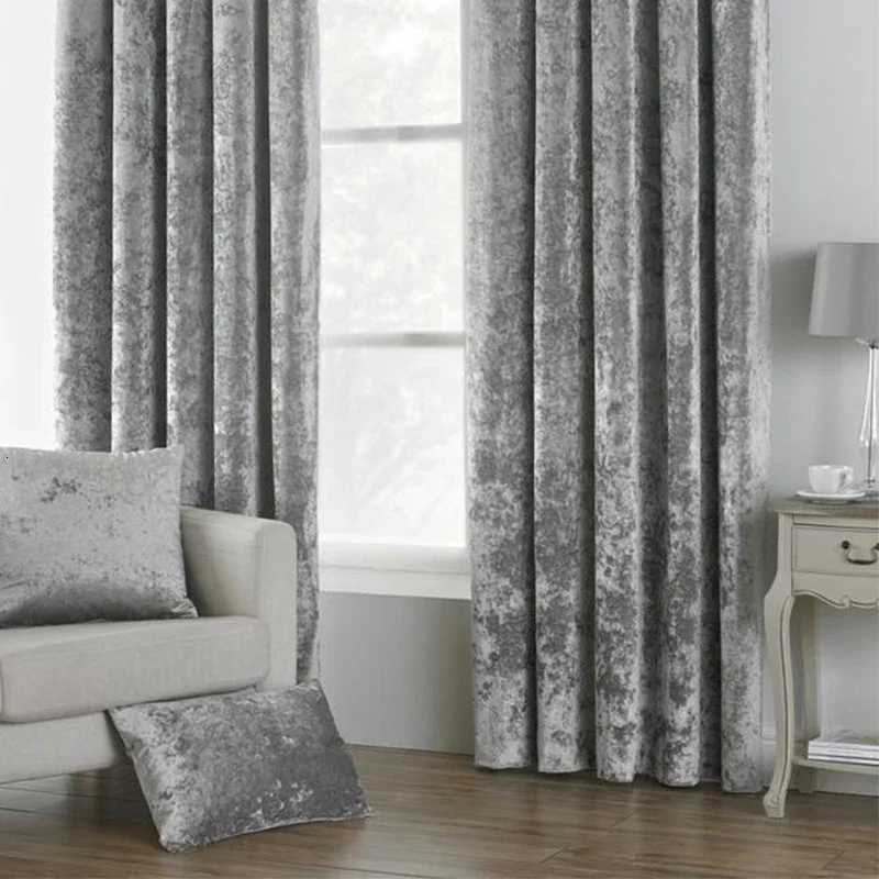 Pillow Case Velvet Cushion Cover Crushed Cover Grey Decorative case Luxury Kussenhoes Nordic Home Decor C251028