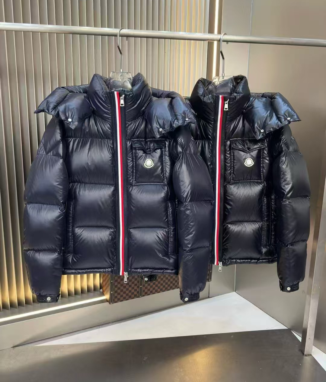 Designer Parka Style Thickened Hooded Puffer jacket Classic Winter Windproof Coat with Premium Craftsmanship High Quality White Duck Down Fill