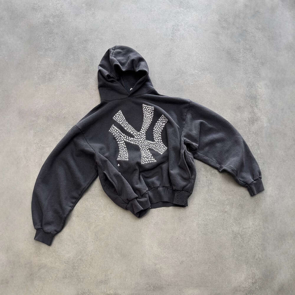 High Street Personality Creative Mouse Pointer Arrow Puzzle 3D Pattern Autumn Unisex Printed Sweatshirt